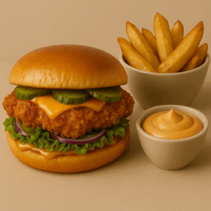 Fried Chicken Burger